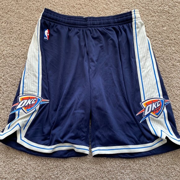 On Court Adidas NBA Oklahoma City Thunder Shorts 2XL